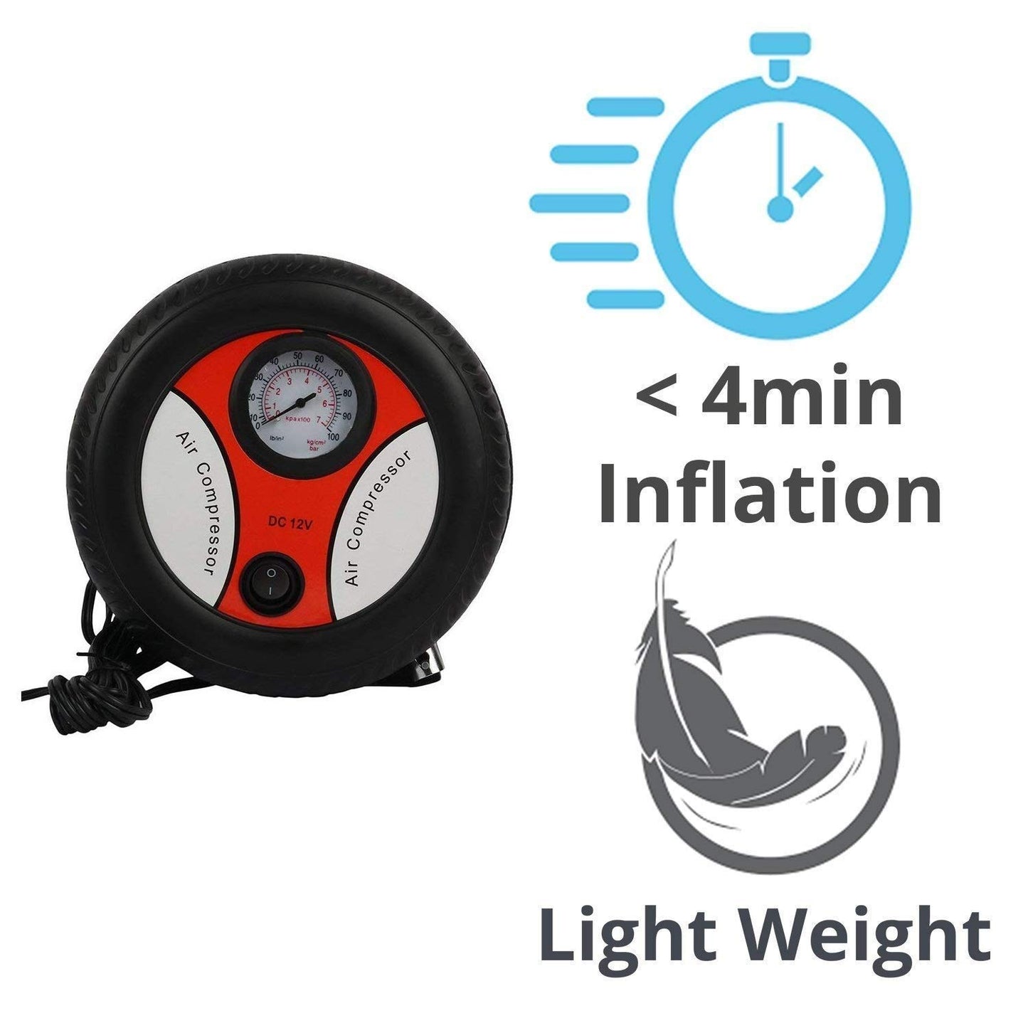 Automatic Car Air Compressor